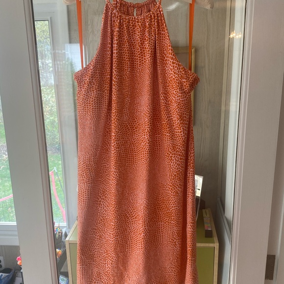 J McLaughlin casual shelf bra halter dress - Picture 1 of 6